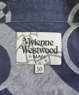 Vivienne Westwood MAN（ヴィヴィアンウエストウッドマン）カジュアルシャツ 紺 サイズ:50(XL位) メンズ/2200659808097