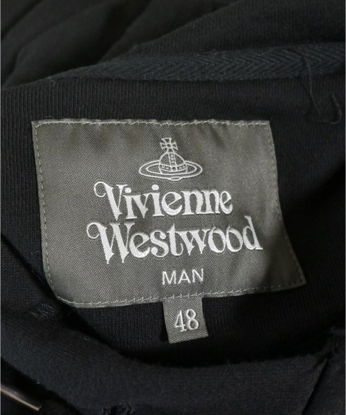 Vivienne Westwood MAN（ヴィヴィアンウエストウッドマン）パーカー 黒 サイズ:48(L位) メンズ/2200659808141