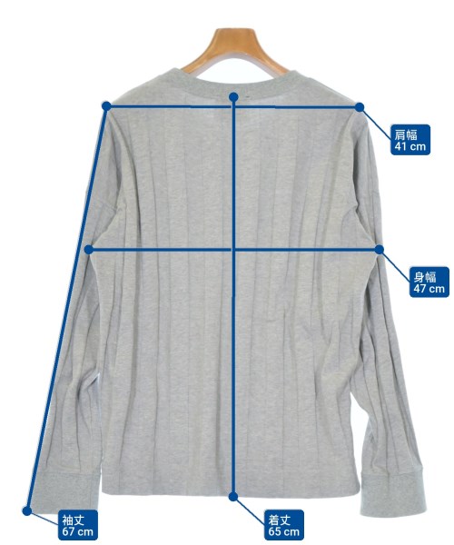 Vivienne Westwood MAN（ヴィヴィアンウエストウッドマン）Tシャツ・カットソー グレー サイズ:44(S位) メンズ/2200659808158