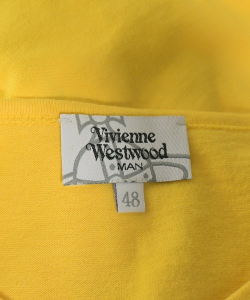Vivienne Westwood MAN（ヴィヴィアンウエストウッドマン）Tシャツ・カットソー 黄 サイズ:48(L位) メンズ/2200659808226