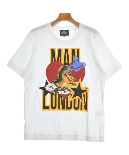 Vivienne Westwood MAN(ヴィヴィアンウエスドウッドマン)Tシャツ・カットソー 白 サイズ:46(M位)/2200659808318