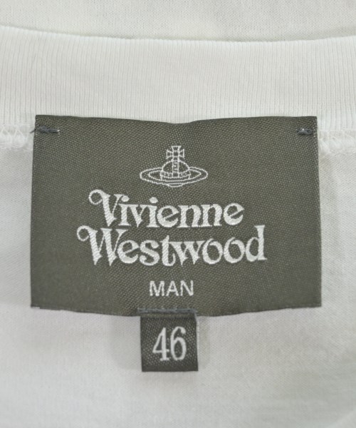 Vivienne Westwood MAN（ヴィヴィアンウエストウッドマン）Tシャツ・カットソー 白 サイズ:46(M位) メンズ/2200659808387