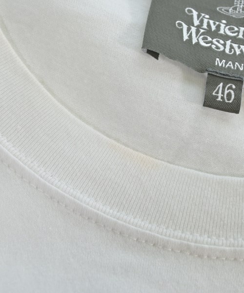 Vivienne Westwood MAN（ヴィヴィアンウエストウッドマン）Tシャツ・カットソー 白 サイズ:46(M位) メンズ/2200659808387