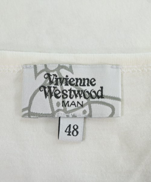 Vivienne Westwood MAN（ヴィヴィアンウエストウッドマン）Tシャツ・カットソー 白 サイズ:48(L位) メンズ/2200659808394