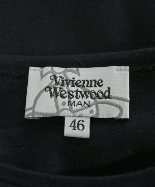 Vivienne Westwood MAN（ヴィヴィアンウエストウッドマン）Tシャツ・カットソー 黒 サイズ:46(M位) メンズ/2200659808400