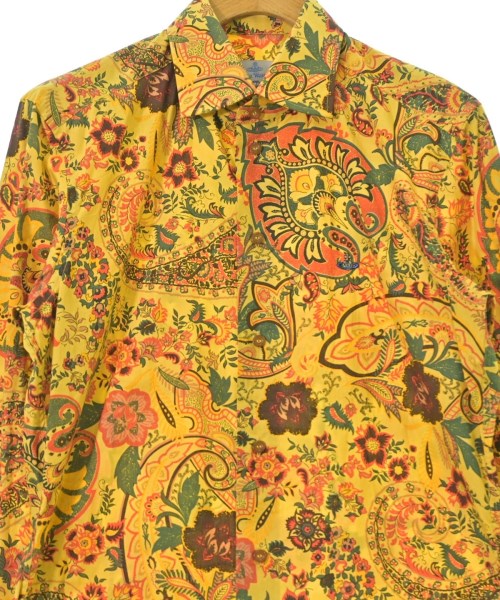 Vivienne Westwood MAN（ヴィヴィアンウエストウッドマン）カジュアルシャツ 黄 サイズ:1(S位) メンズ/2200664620141