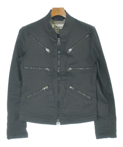 Vivienne Westwood MAN(ヴィヴィアンウエスドウッドマン)デニムジャケット 黒 サイズ:46(M位)/2200667192010