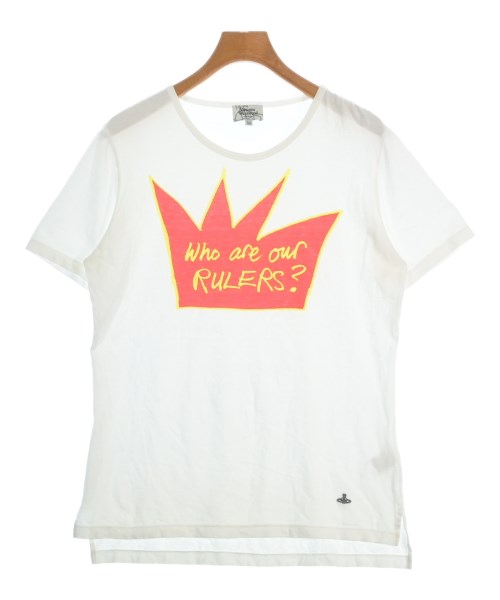 Vivienne Westwood MAN(ヴィヴィアンウエスドウッドマン)Tシャツ・カットソー 白 サイズ:50(XL位)/2200671129170