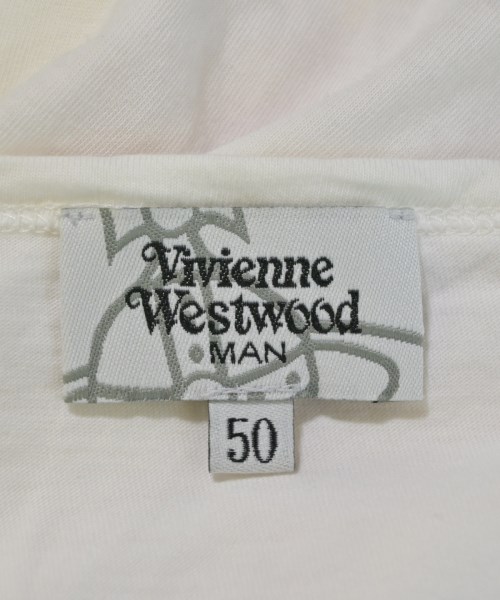 Vivienne Westwood MAN（ヴィヴィアンウエストウッドマン）Tシャツ・カットソー 白 サイズ:50(XL位) メンズ/2200671129170
