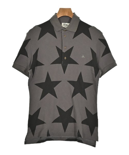 Vivienne Westwood MAN(ヴィヴィアンウエスドウッドマン)ポロシャツ グレー サイズ:46(M位)/2200670528080
