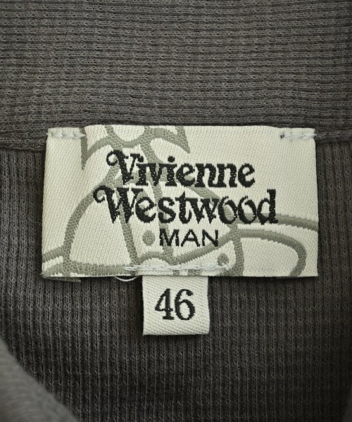 Vivienne Westwood MAN（ヴィヴィアンウエストウッドマン）ポロシャツ グレー サイズ:46(M位) メンズ/2200670528080