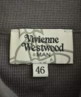 Vivienne Westwood MAN（ヴィヴィアンウエストウッドマン）ポロシャツ グレー サイズ:46(M位) メンズ/2200670528080