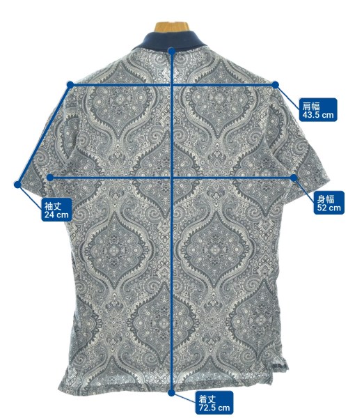 Vivienne Westwood MAN（ヴィヴィアンウエストウッドマン）ポロシャツ 紺 サイズ:S メンズ/2200730497127