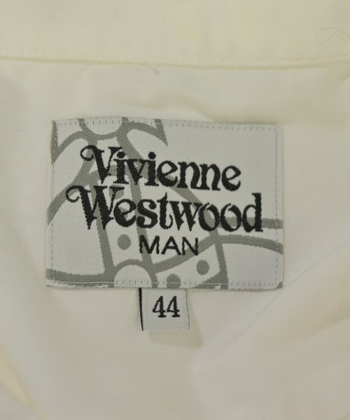 Vivienne Westwood MAN（ヴィヴィアンウエストウッドマン）カジュアルシャツ 白 サイズ:44(S位) メンズ/2200731763016