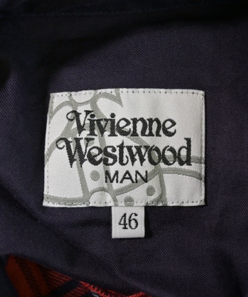 Vivienne Westwood MAN（ヴィヴィアンウエストウッドマン）カジュアルシャツ 赤 サイズ:46(M位) メンズ/2200734763099