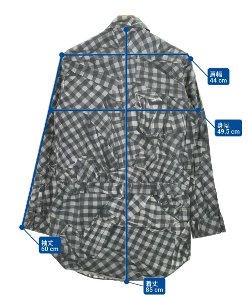 Vivienne Westwood MAN（ヴィヴィアンウエストウッドマン）カジュアルシャツ グレー サイズ:44(S位) メンズ/2200712634083