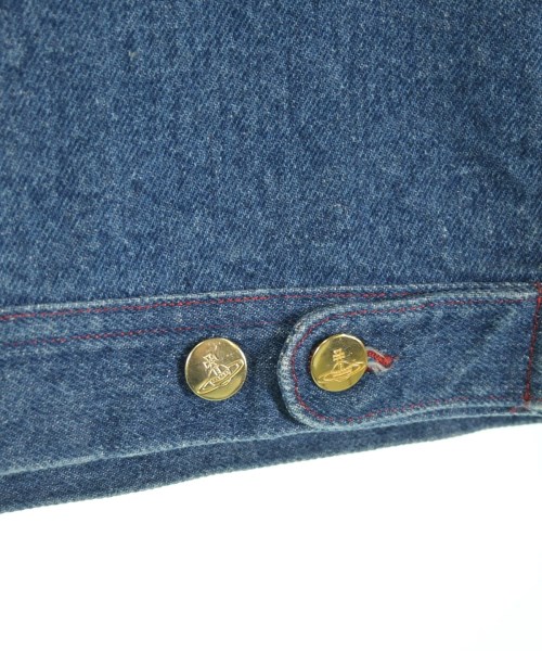 Vivienne Westwood（ヴィヴィアンウエスドウッド）デニムジャケット 紺 サイズ:48(XXL位) レディース/2200723243021