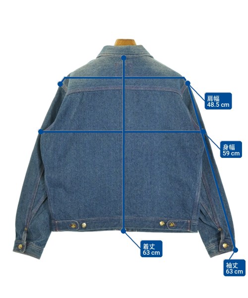 Vivienne Westwood（ヴィヴィアンウエスドウッド）デニムジャケット 紺 サイズ:48(XXL位) レディース/2200723243021