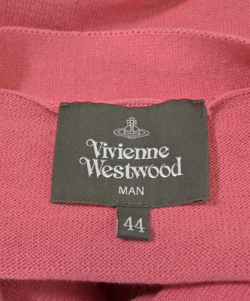 Vivienne Westwood MAN（ヴィヴィアンウエストウッドマン）カーディガン ピンク サイズ:44(S位) メンズ/2200678310038
