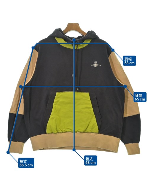 Vivienne Westwood MAN（ヴィヴィアンウエストウッドマン）パーカー グレー サイズ:M メンズ/2200680936059