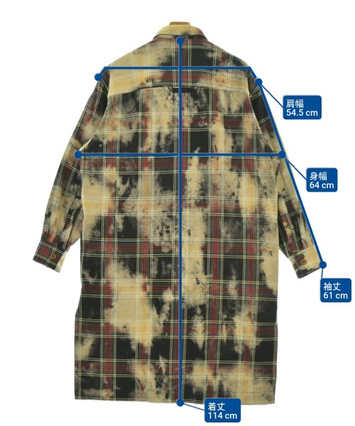 Vivienne Westwood MAN（ヴィヴィアンウエストウッドマン）カジュアルシャツ ベージュ サイズ:46(M位) メンズ/2200680936073