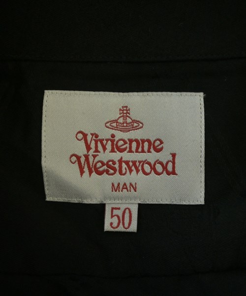 Vivienne Westwood MAN（ヴィヴィアンウエストウッドマン）カジュアルシャツ 黒 サイズ:50(XL位) メンズ/2200690168136