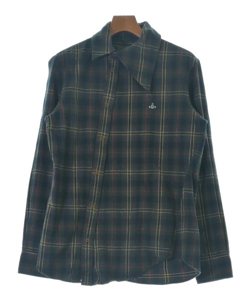 Vivienne Westwood MAN(ヴィヴィアンウエスドウッドマン)カジュアルシャツ 緑 サイズ:48(L位)/2200690168198