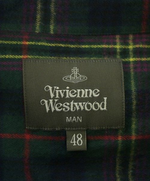 Vivienne Westwood MAN（ヴィヴィアンウエストウッドマン）カジュアルシャツ 緑 サイズ:48(L位) メンズ/2200690168198