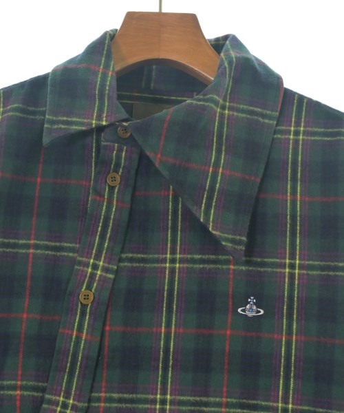 Vivienne Westwood MAN（ヴィヴィアンウエストウッドマン）カジュアルシャツ 緑 サイズ:48(L位) メンズ/2200690168198
