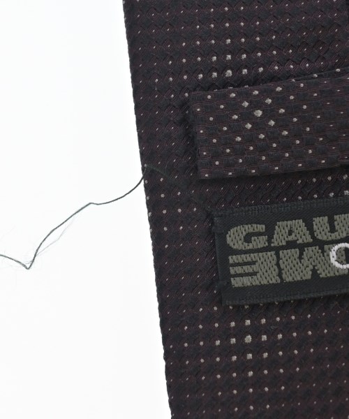 GAULTIER HOMME objet（ゴルティエ　オム　オブジェ）ネクタイ 茶 サイズ:- メンズ/2200640661083