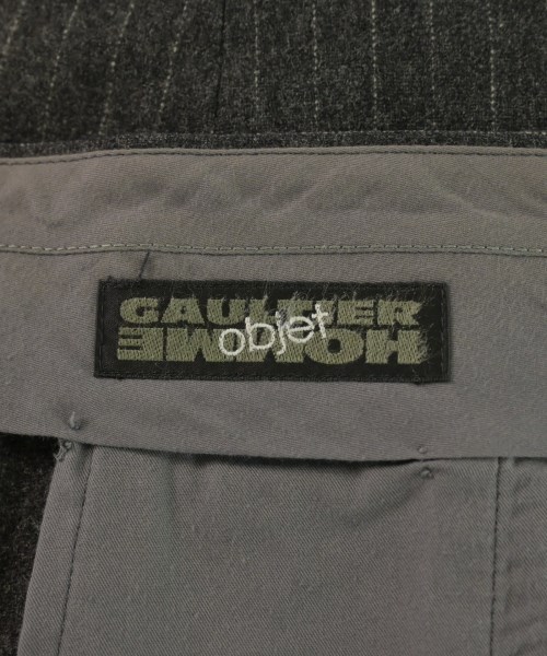GAULTIER HOMME objet（ゴルティエ　オム　オブジェ）スラックス グレー サイズ:50(XL位) メンズ/2200610923234