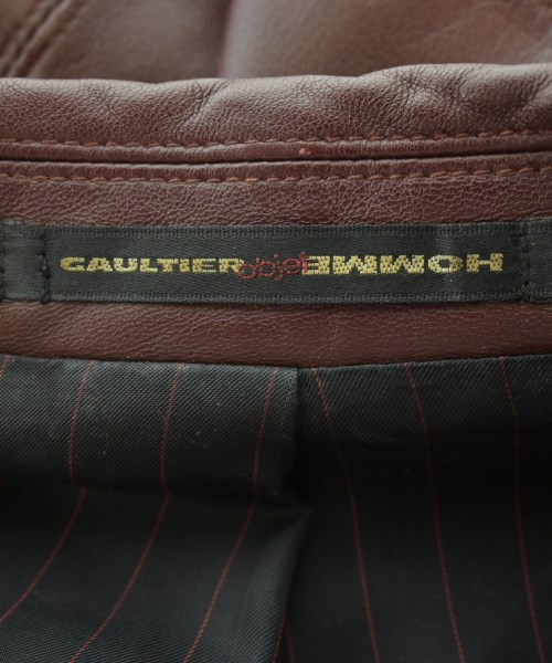 GAULTIER HOMME objet（ゴルティエ　オム　オブジェ）カジュアルジャケット 茶 サイズ:50(XL位) メンズ/2200649765010