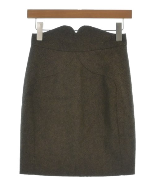 Vivienne Westwood RED LABEL(ヴィヴィアンウエストウッドレッドレーベル)ミニスカート 茶 サイズ:40(M位)/2200627501197