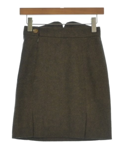 Vivienne Westwood RED LABEL（ヴィヴィアンウエストウッドレッドレーベル）ミニスカート 茶 サイズ:40(M位) レディース/2200627501197