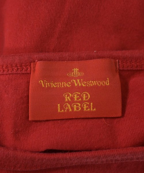 Vivienne Westwood RED LABEL（ヴィヴィアンウエストウッドレッドレーベル）Tシャツ・カットソー 赤 サイズ:-(S位) レディース/2200623978016