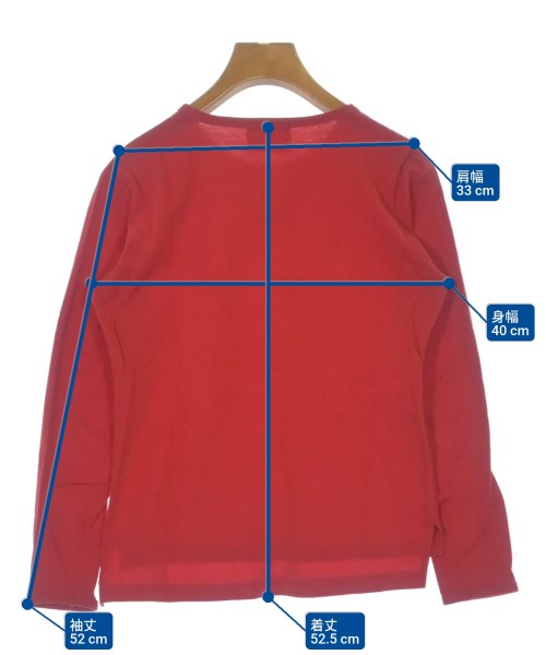 Vivienne Westwood RED LABEL（ヴィヴィアンウエストウッドレッドレーベル）Tシャツ・カットソー 赤 サイズ:-(S位) レディース/2200623978016