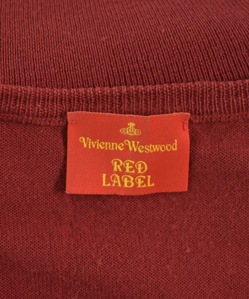 Vivienne Westwood RED LABEL（ヴィヴィアンウエストウッドレッドレーベル）カーディガン 赤 サイズ:L レディース/2200631140023