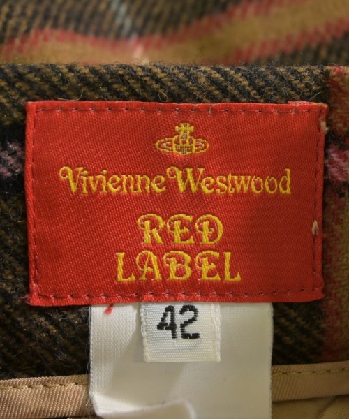 Vivienne Westwood RED LABEL（ヴィヴィアンウエストウッドレッドレーベル）ミニスカート 茶 サイズ:42(M位) レディース/2200610124044