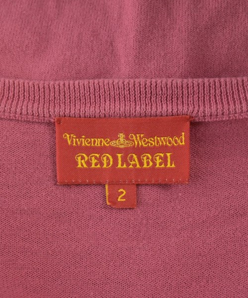 Vivienne Westwood RED LABEL（ヴィヴィアンウエストウッドレッドレーベル）カーディガン ピンク サイズ:2(M位) レディース/2200696320071