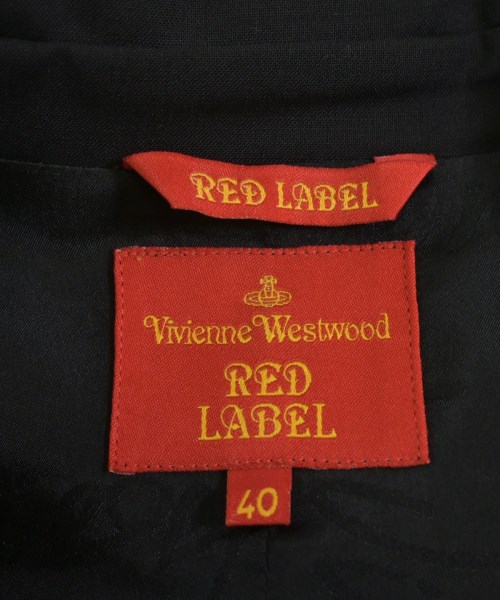 Vivienne Westwood RED LABEL（ヴィヴィアンウエストウッドレッドレーベル）テーラードジャケット 黒 サイズ:40(M位) レディース/2200697282057