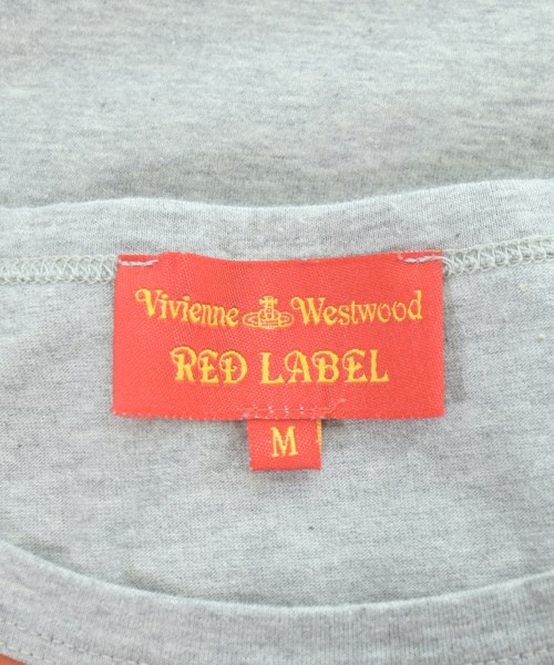 Vivienne Westwood RED LABEL（ヴィヴィアンウエストウッドレッドレーベル）Tシャツ・カットソー グレー サイズ:M レディース/2200697653062