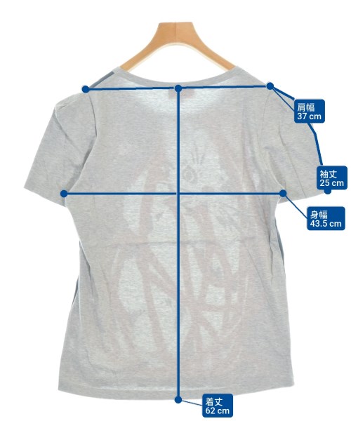 Vivienne Westwood RED LABEL（ヴィヴィアンウエストウッドレッドレーベル）Tシャツ・カットソー グレー サイズ:M レディース/2200697653062