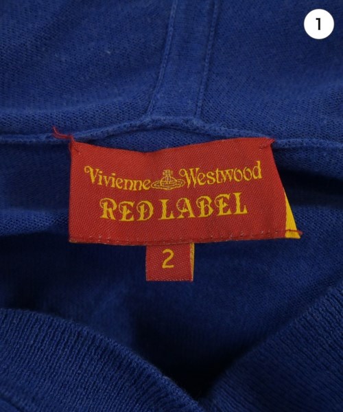 Vivienne Westwood RED LABEL（ヴィヴィアンウエストウッドレッドレーベル）カーディガン 青 サイズ:2(M位) レディース/2200648730064