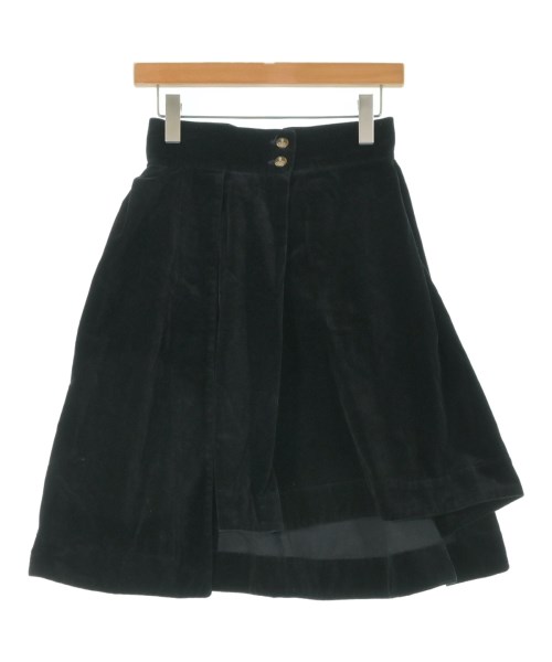 Vivienne Westwood RED LABEL(ヴィヴィアンウエストウッドレッドレーベル)ひざ丈スカート 黒 サイズ:40(M位)/2200646826141