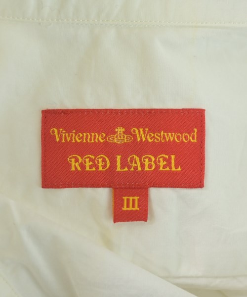 Vivienne Westwood RED LABEL（ヴィヴィアンウエストウッドレッドレーベル）カジュアルシャツ 白 サイズ:3(L位) レディース/2200657491093
