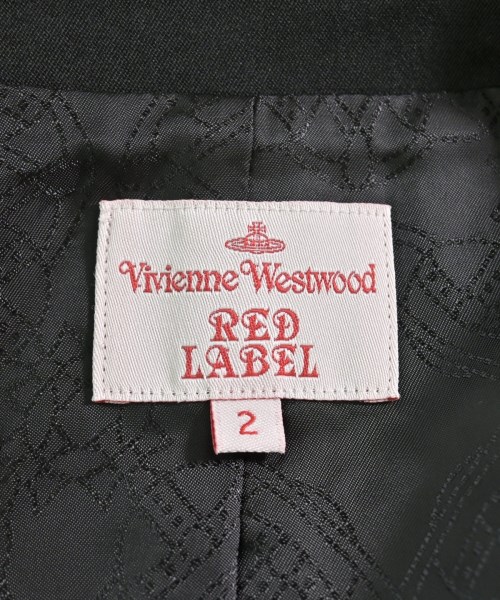 Vivienne Westwood RED LABEL（ヴィヴィアンウエストウッドレッドレーベル）カジュアルジャケット 黒 サイズ:M レディース/2200714933047