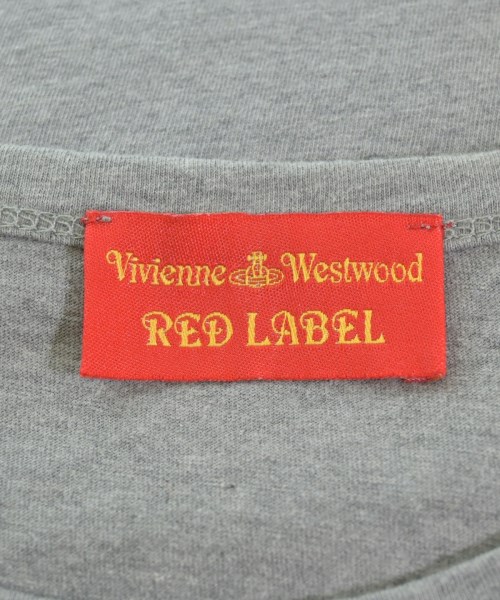 Vivienne Westwood RED LABEL（ヴィヴィアンウエストウッドレッドレーベル）Tシャツ・カットソー グレー サイズ:M レディース/2200649972241