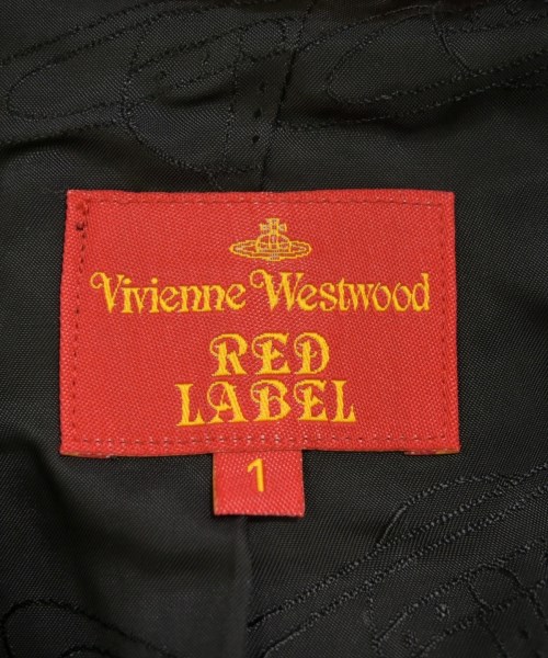 Vivienne Westwood RED LABEL（ヴィヴィアンウエストウッドレッドレーベル）カジュアルジャケット 黒 サイズ:1(S位) レディース/2200650145023