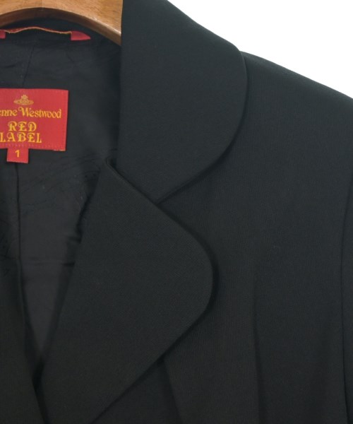 Vivienne Westwood RED LABEL（ヴィヴィアンウエストウッドレッドレーベル）カジュアルジャケット 黒 サイズ:1(S位) レディース/2200650145023