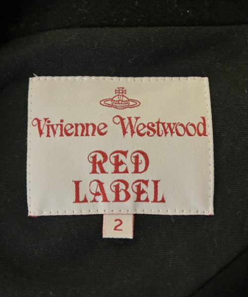Vivienne Westwood RED LABEL（ヴィヴィアンウエストウッドレッドレーベル）ピーコート 黒 サイズ:2(M位) レディース/2200705641036